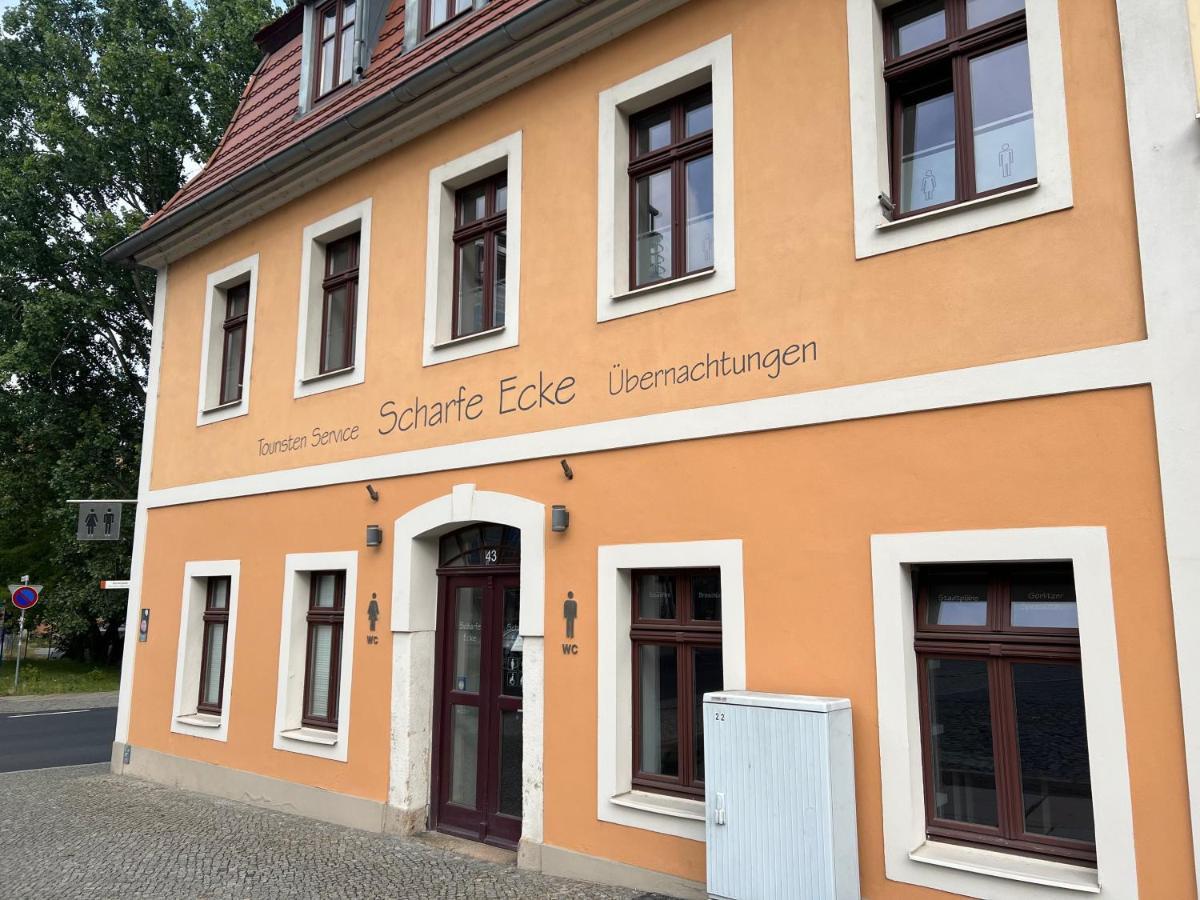 Hotel Pension Scharfe Ecke Görlitz Esterno foto