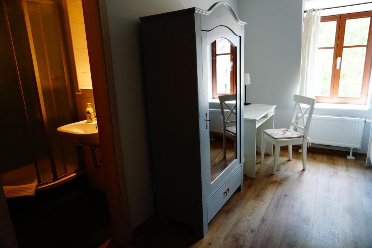 Hotel Pension Scharfe Ecke Görlitz Esterno foto